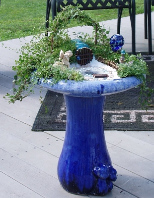 Bird Bath Garden