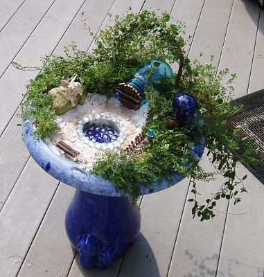 Bird Bath Garden